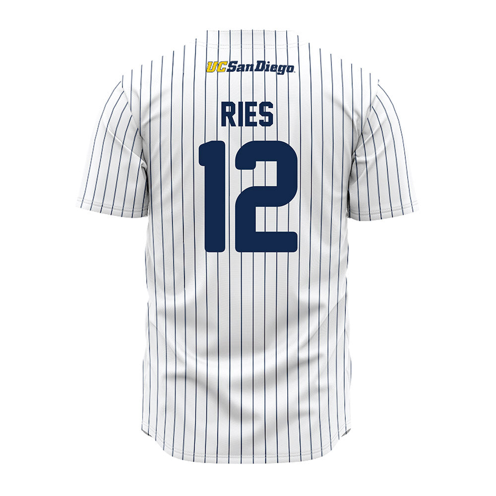 UCSD - NCAA Baseball : Nathan Ries - Jersey-1