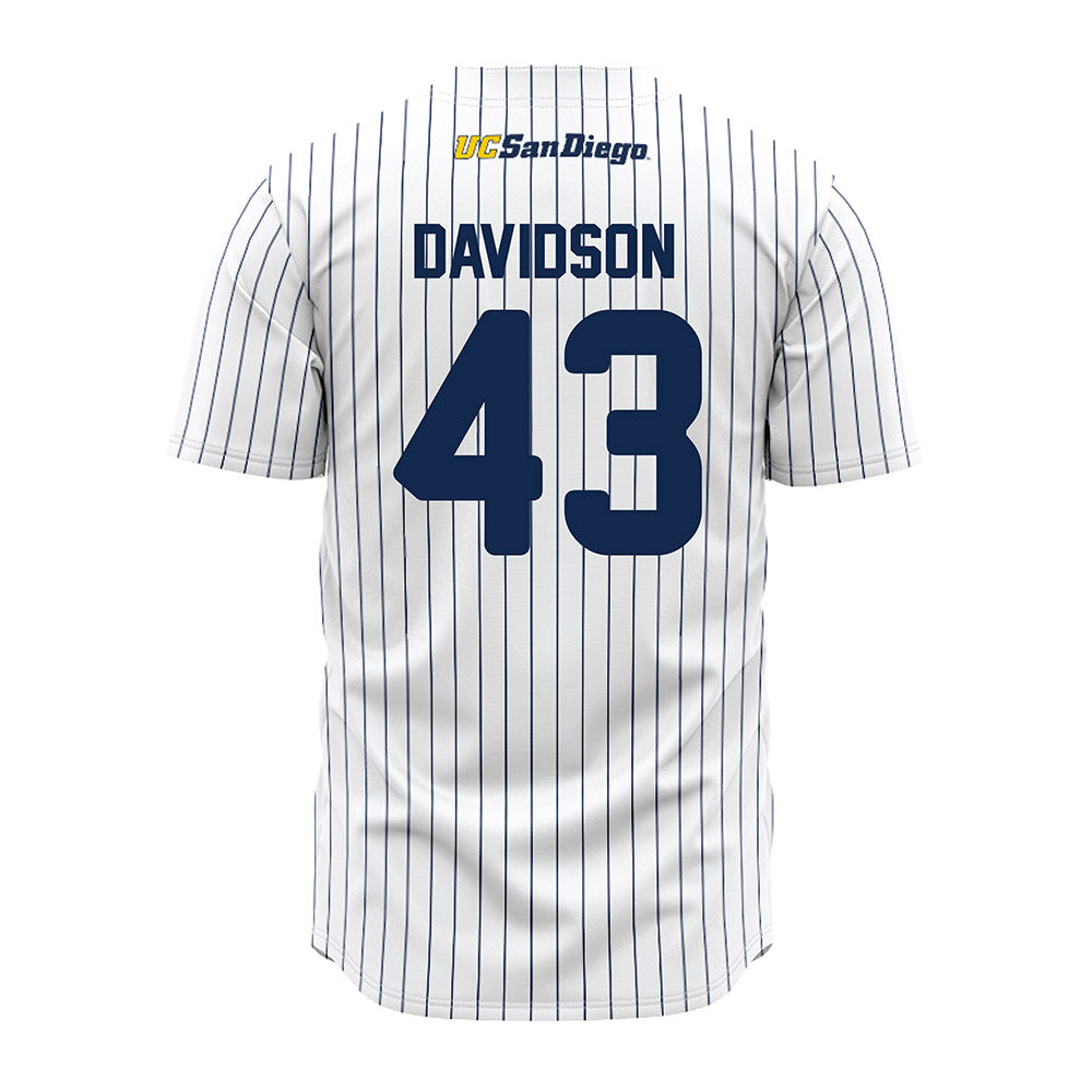 UCSD - NCAA Baseball : Garrett Davidson - Jersey-1