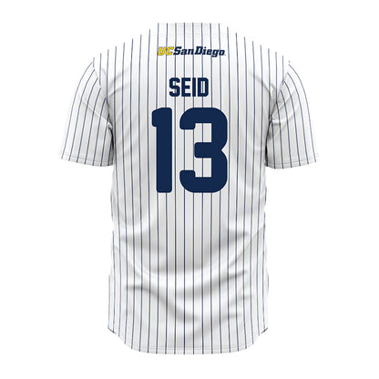 UCSD - NCAA Baseball : Spencer Seid - Jersey-1