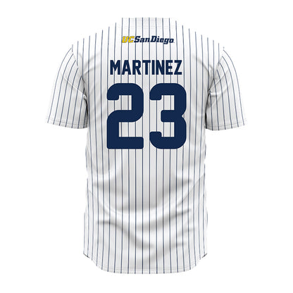 UCSD - NCAA Baseball : Trevian Martinez - Jersey-1