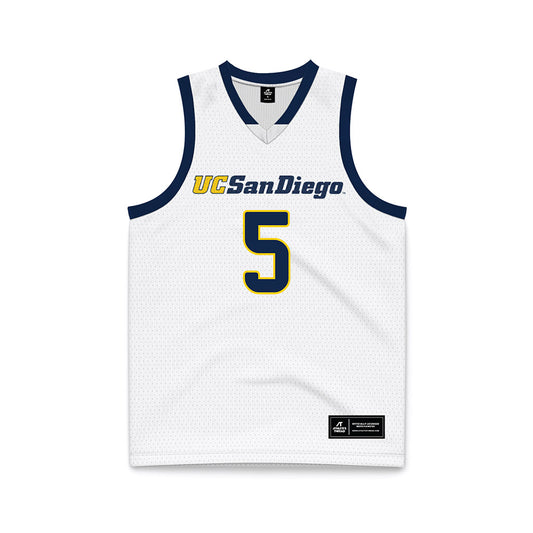 UCSD - NCAA Women's Basketball : Gabby Louther - Basketball Jersey-0