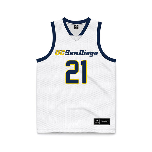 UCSD - NCAA Women's Basketball : Nicki Polocheck - Basketball Jersey-0