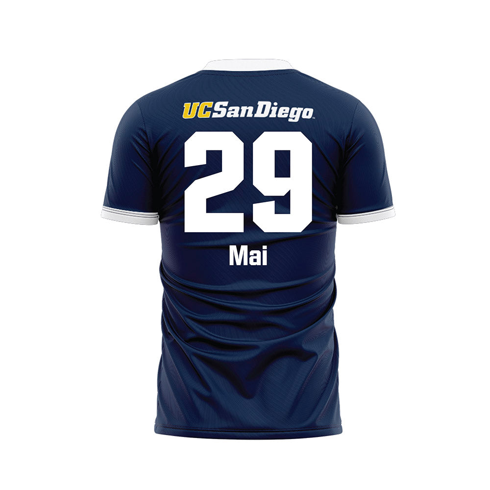 UCSD - NCAA Men's Soccer : Ian Mai - Soccer Jersey-1