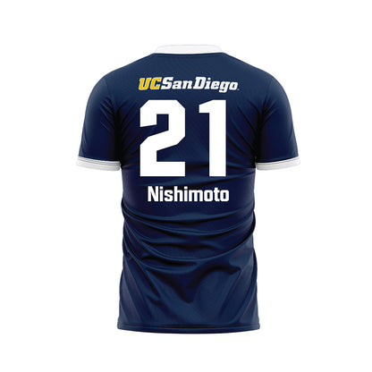 UCSD - NCAA Men's Soccer : Jack Nishimoto - Soccer Jersey-1