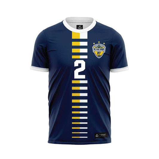 UCSD - NCAA Men's Soccer : Evan Wellerstein - Soccer Jersey-0