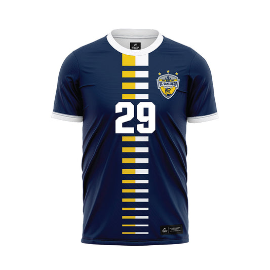UCSD - NCAA Men's Soccer : Ian Mai - Soccer Jersey-0