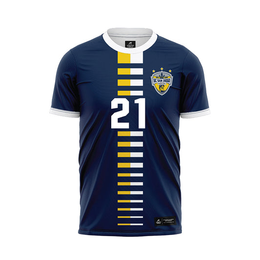 UCSD - NCAA Men's Soccer : Jack Nishimoto - Soccer Jersey-0