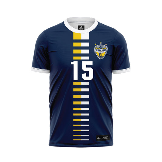 UCSD - NCAA Men's Soccer : Owen Helm - Soccer Jersey-0