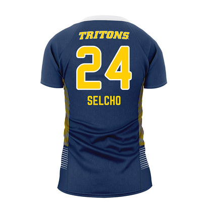 UCSD - NCAA Men's Volleyball : Peter Selcho - Volleyball Jersey-1