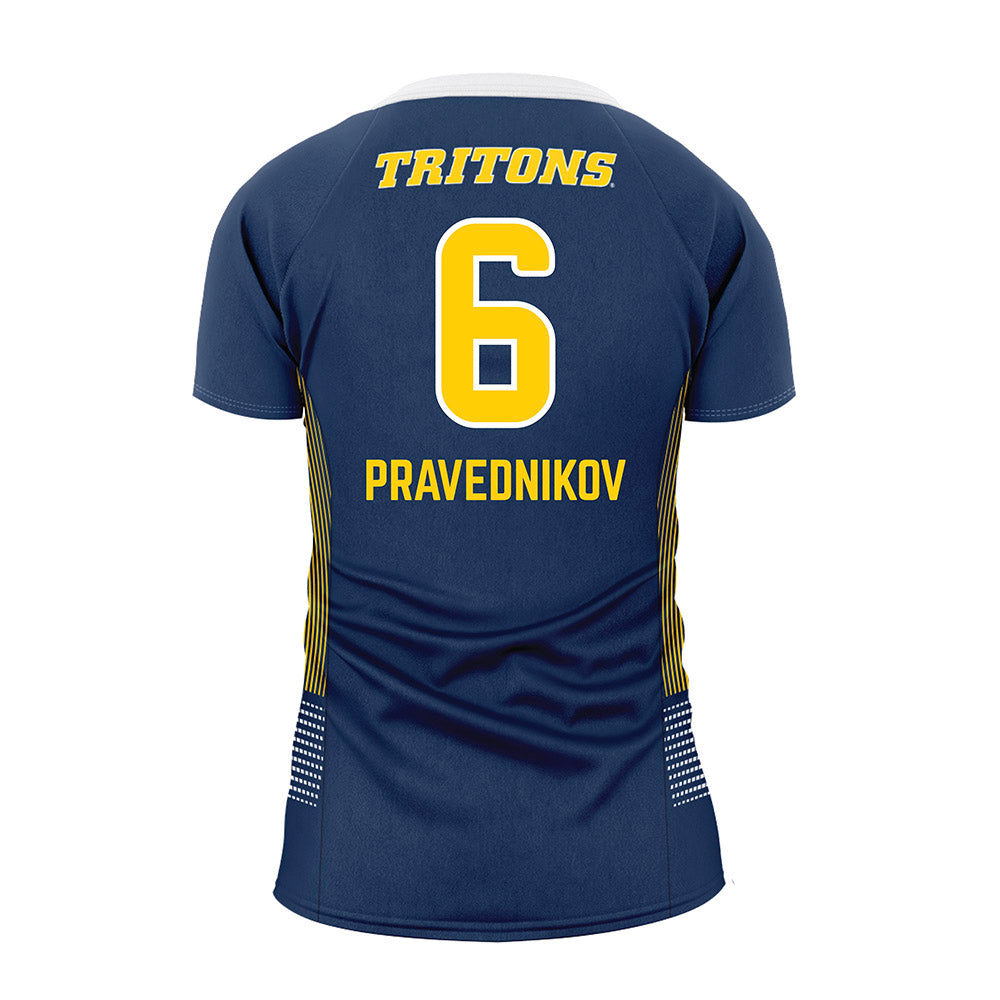 UCSD - NCAA Men's Volleyball : Leo Pravednikov - Volleyball Jersey-1