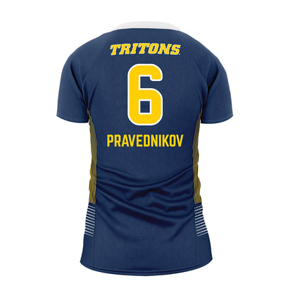 UCSD - NCAA Men's Volleyball : Leo Pravednikov - Volleyball Jersey-1