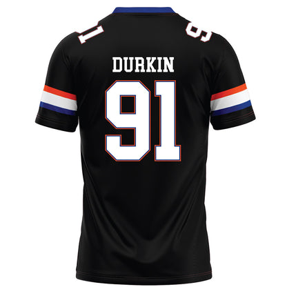 Florida - NCAA Football : Patrick Durkin - Black Football Jersey-1