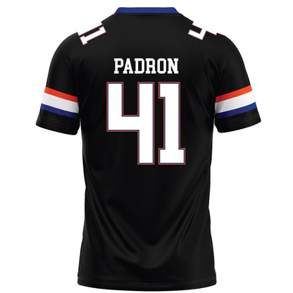 Florida - NCAA Football : Liam Padron - Black Football Jersey-1