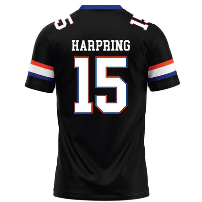 Florida - NCAA Football : Luke Harpring - Black Football Jersey-1