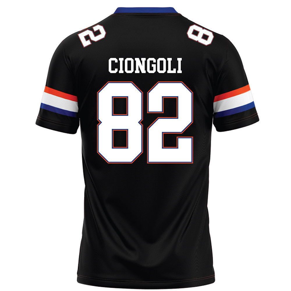 Florida - NCAA Football : Ace Ciongoli - Black Football Jersey-1
