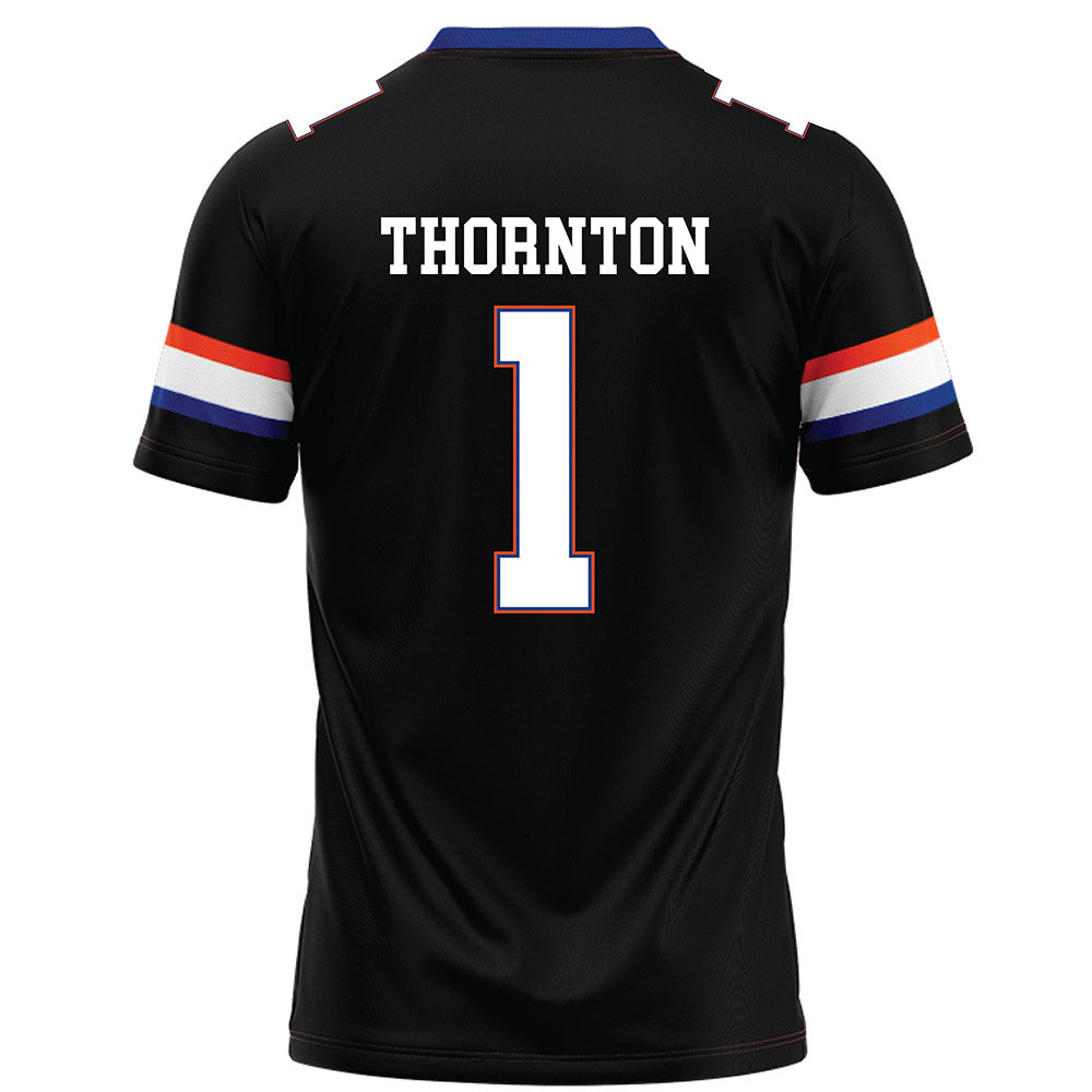 Florida - NCAA Football : Bryce Thornton - Black Football Jersey-1