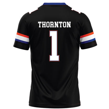 Florida - NCAA Football : Bryce Thornton - Black Football Jersey-1