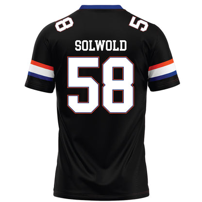 Florida - NCAA Football : Hunter Solwold - Black Football Jersey-1