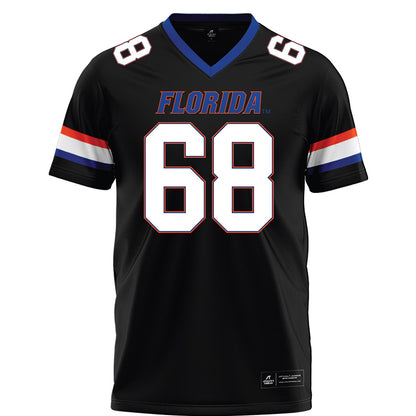 Florida - NCAA Football : Fletcher Westphal - Black Football Jersey
