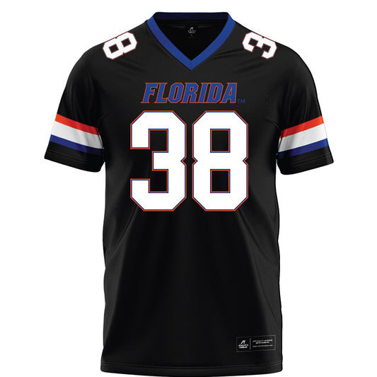 Florida - NCAA Football : Alec Clark - Black Football Jersey-0