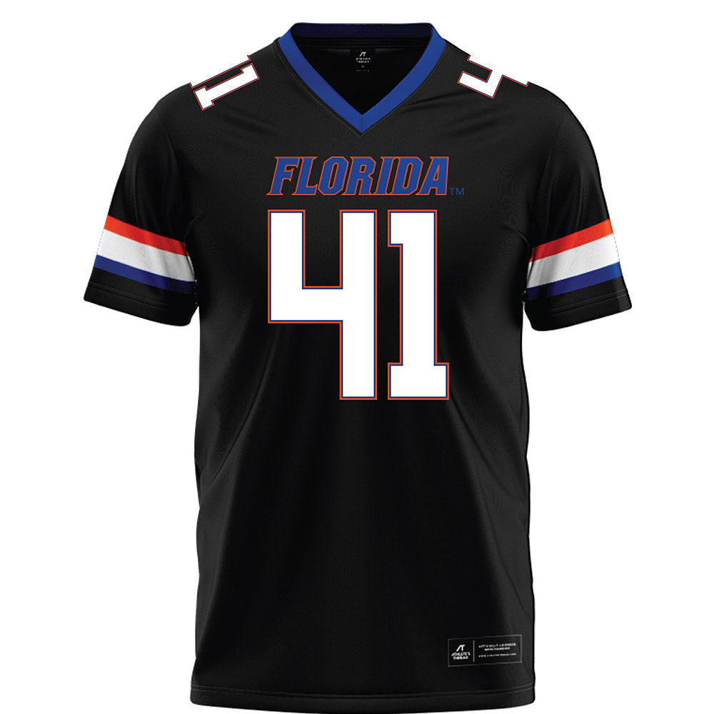 Florida - NCAA Football : Liam Padron - Black Football Jersey-0