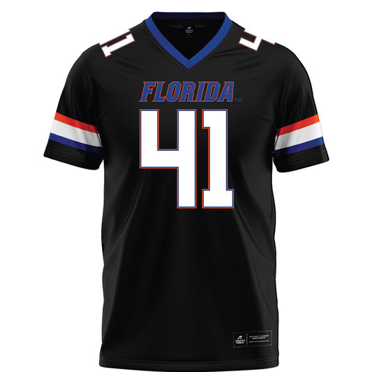 Florida - NCAA Football : Liam Padron - Black Football Jersey-0