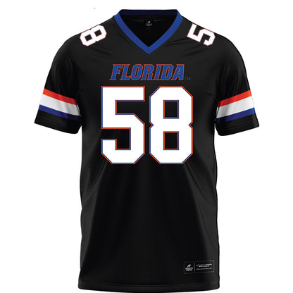Florida - NCAA Football : Hunter Solwold - Black Football Jersey-0