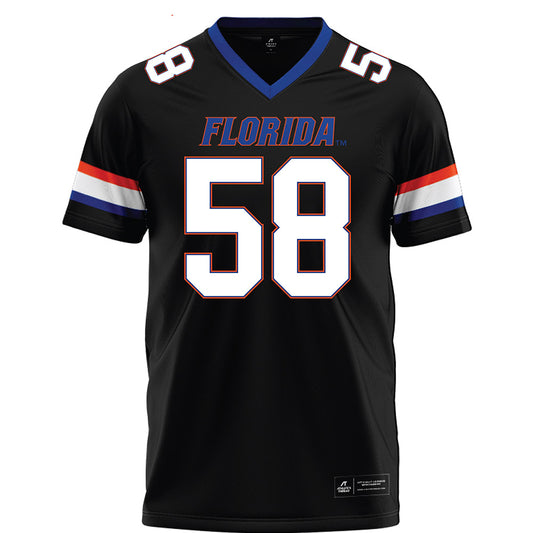 Florida - NCAA Football : Hunter Solwold - Black Football Jersey-0