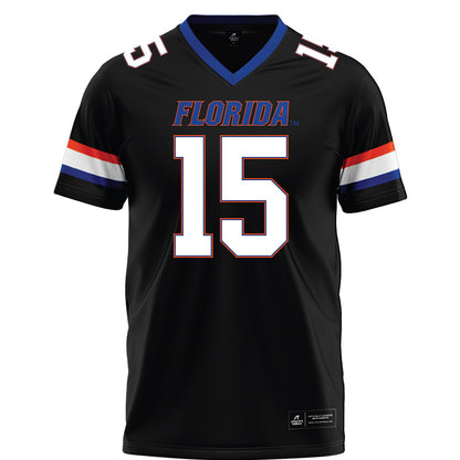 Florida - NCAA Football : Luke Harpring - Black Football Jersey-0