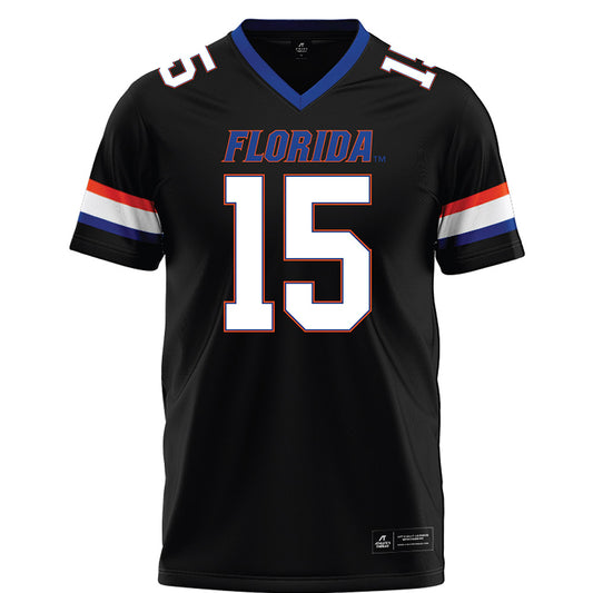 Florida - NCAA Football : Luke Harpring - Black Football Jersey-0