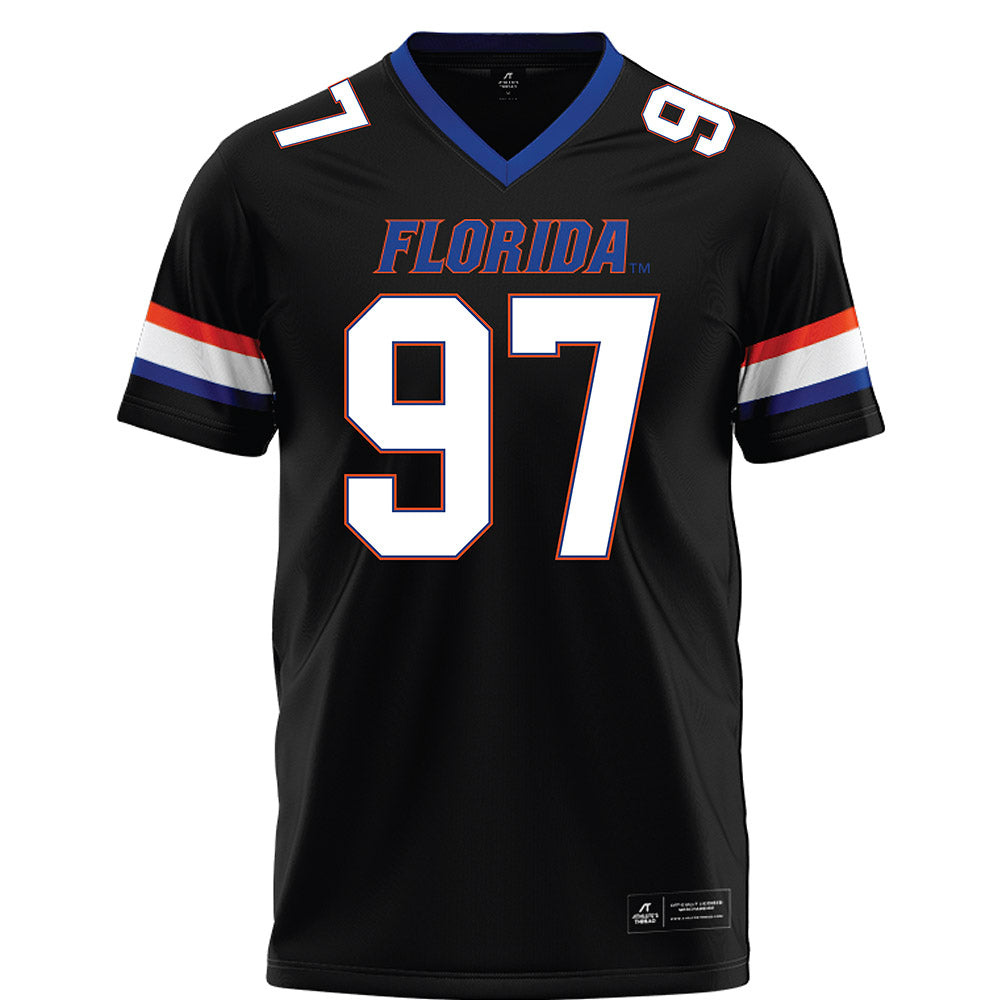 Florida - NCAA Football : Joseph Mbatchou - Black Football Jersey-0