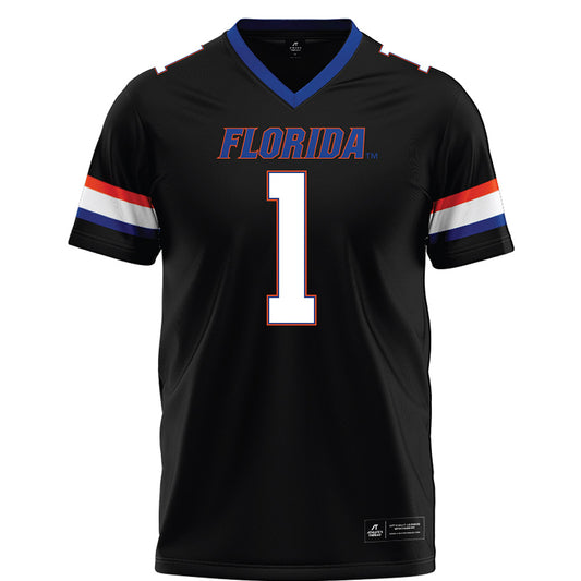 Florida - NCAA Football : Bryce Thornton - Black Football Jersey-0