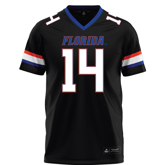 Florida - NCAA Football : KJ Ford - Black Football Jersey-0