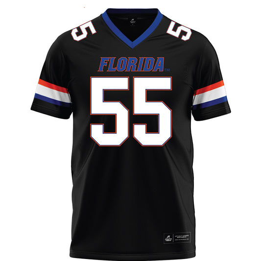 Florida - NCAA Football : Tj Dice Jr - Black Football Jersey-0