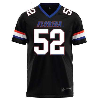 Florida - NCAA Football : Dylan Leighton - Black Football Jersey-0