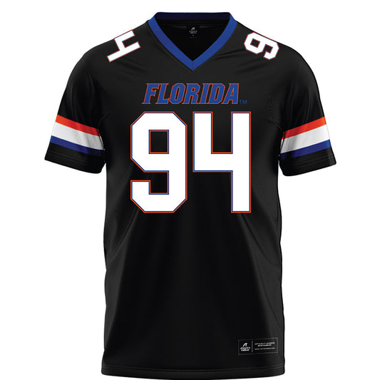 Florida - NCAA Football : Kendall Guervil - Black Football Jersey-0
