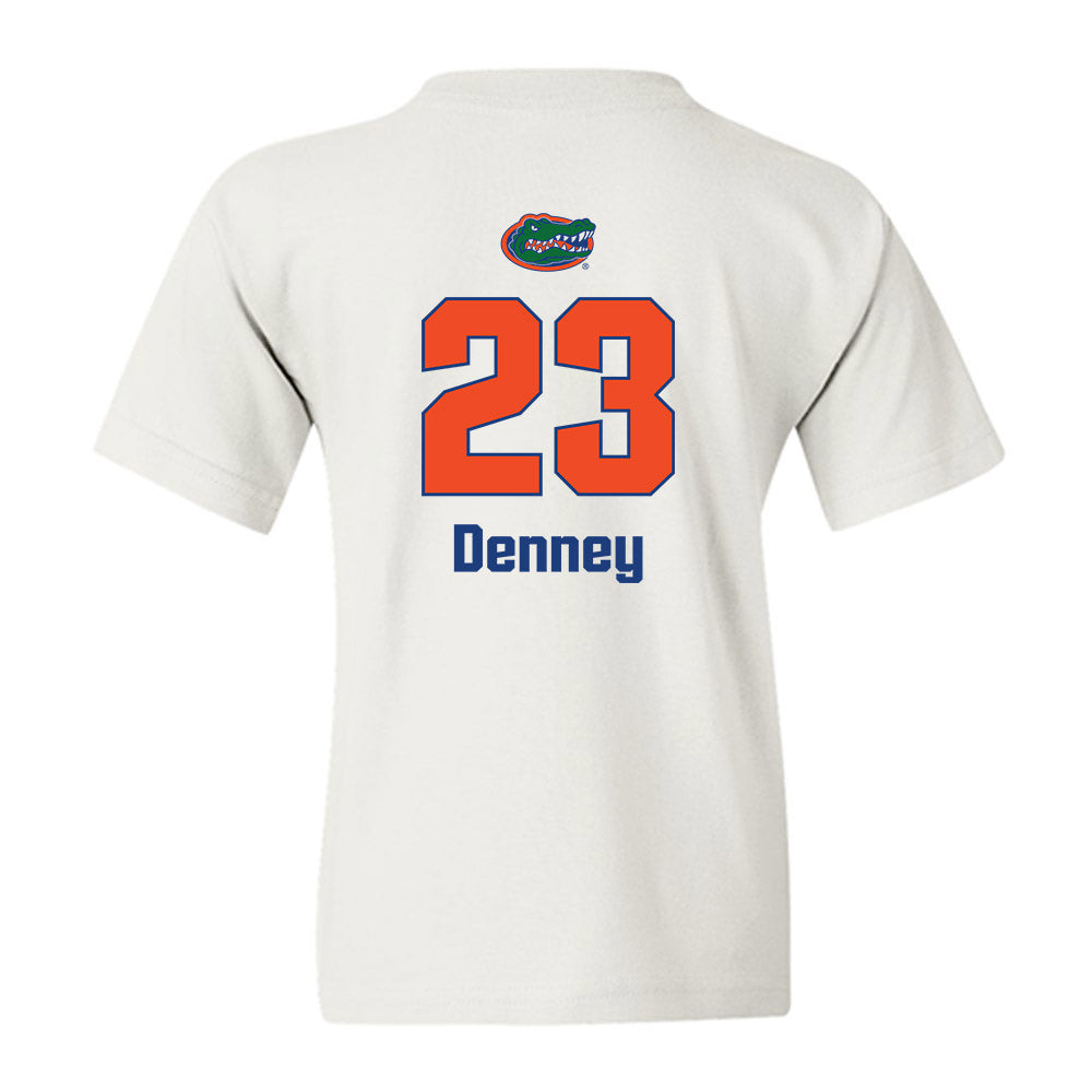 Florida - NCAA Women's Volleyball : Bri Denney - Replica Shersey Youth T-Shirt-1