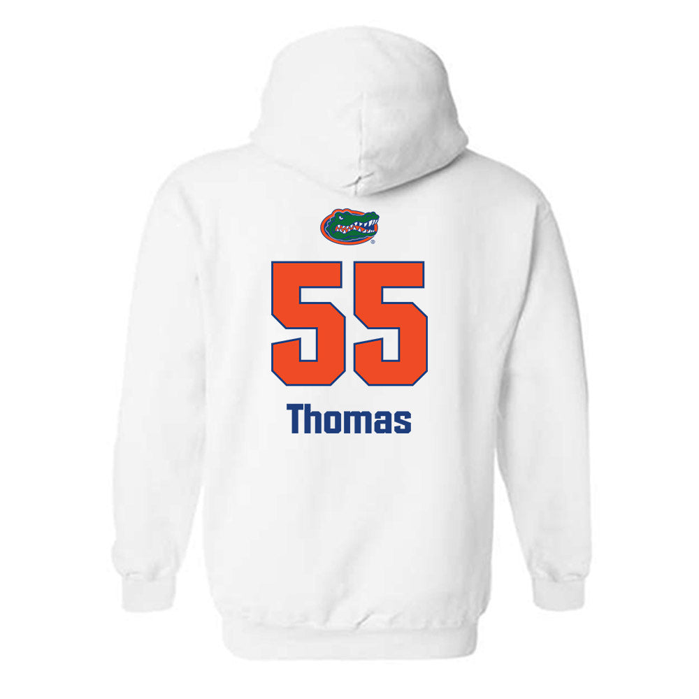 Florida - NCAA Women's Volleyball : Amaya Thomas - Replica Shersey Hooded Sweatshirt-1