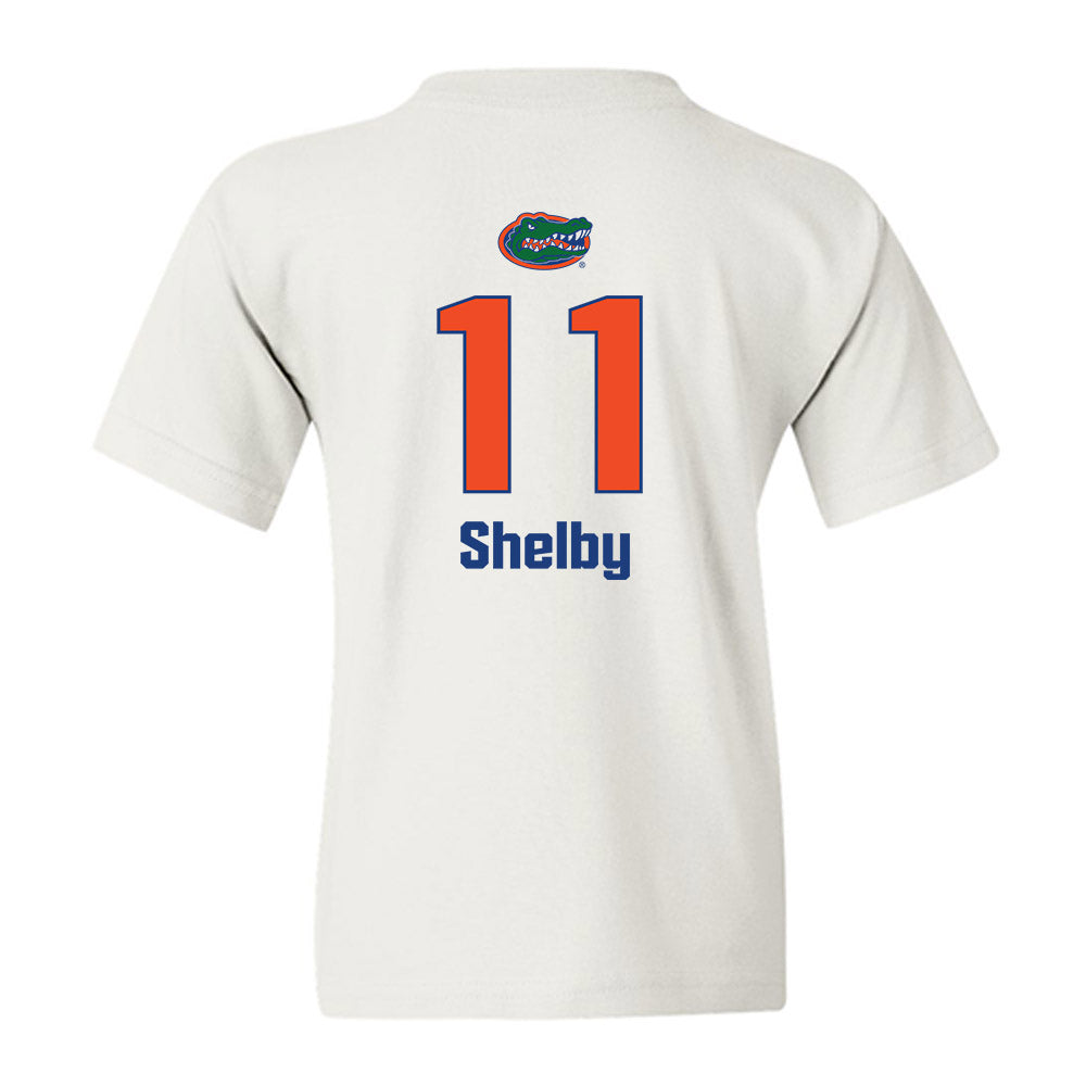 Florida - NCAA Women's Volleyball : Nadiya Shelby - Replica Shersey Youth T-Shirt-1