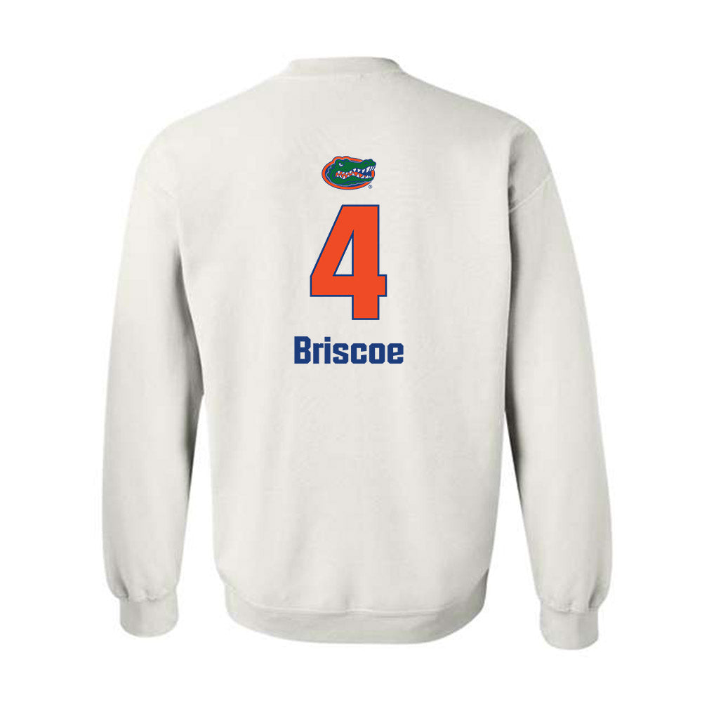 Florida - NCAA Women's Volleyball : Brooklyn Briscoe - Replica Shersey Crewneck Sweatshirt-1