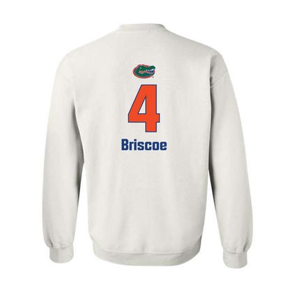 Florida - NCAA Women's Volleyball : Brooklyn Briscoe - Replica Shersey Crewneck Sweatshirt-1