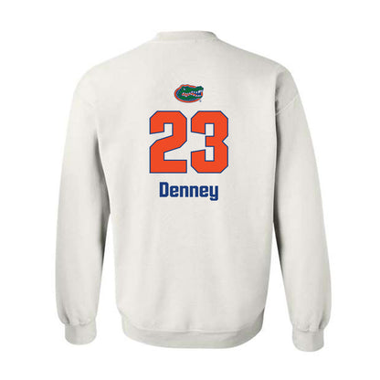 Florida - NCAA Women's Volleyball : Bri Denney - Replica Shersey Crewneck Sweatshirt-1