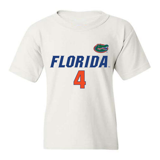Florida - NCAA Women's Volleyball : Brooklyn Briscoe - Replica Shersey Youth T-Shirt-0