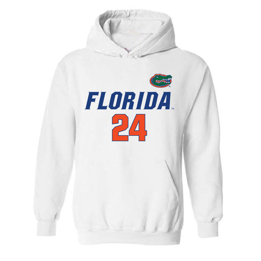 Florida - NCAA Women's Volleyball : Lauren Harden - Replica Shersey Hooded Sweatshirt