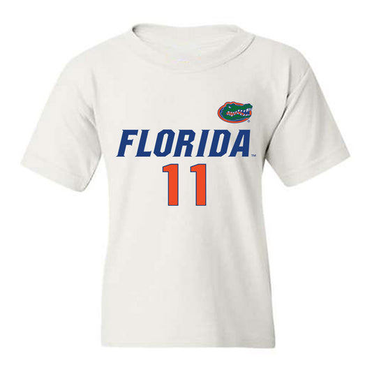 Florida - NCAA Women's Volleyball : Nadiya Shelby - Replica Shersey Youth T-Shirt-0