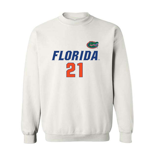 Florida - NCAA Women's Volleyball : Isabella Lee - Replica Shersey Crewneck Sweatshirt-0
