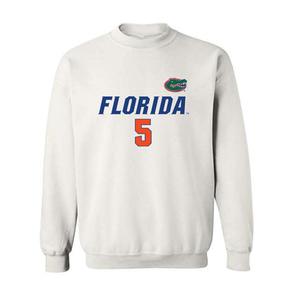 Florida - NCAA Women's Volleyball : Alexis Stucky - Replica Shersey Crewneck Sweatshirt-0