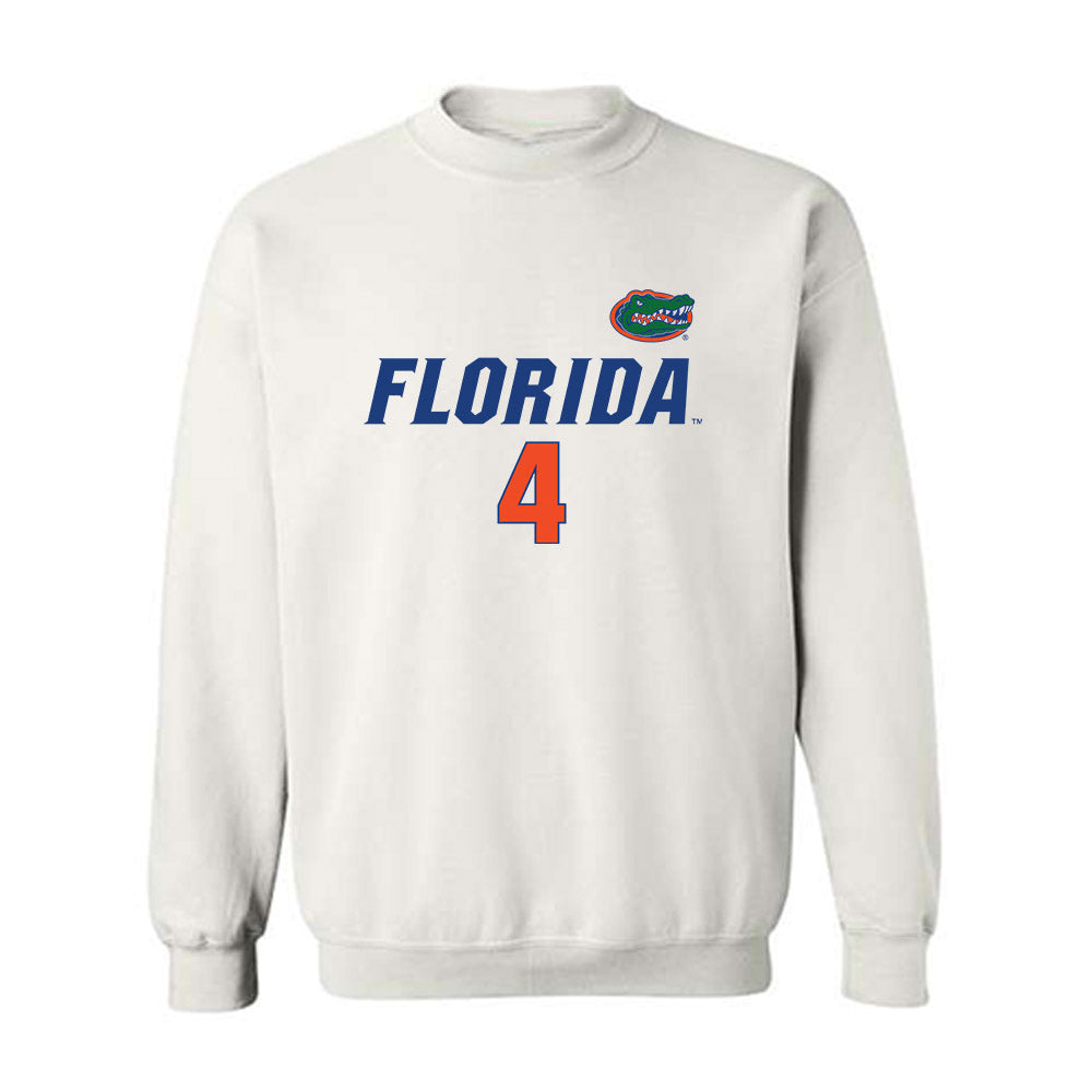 Florida - NCAA Women's Volleyball : Brooklyn Briscoe - Replica Shersey Crewneck Sweatshirt-0