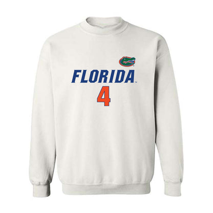 Florida - NCAA Women's Volleyball : Brooklyn Briscoe - Replica Shersey Crewneck Sweatshirt-0