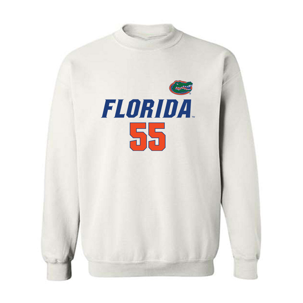 Florida - NCAA Women's Volleyball : Amaya Thomas - Replica Shersey Crewneck Sweatshirt-0